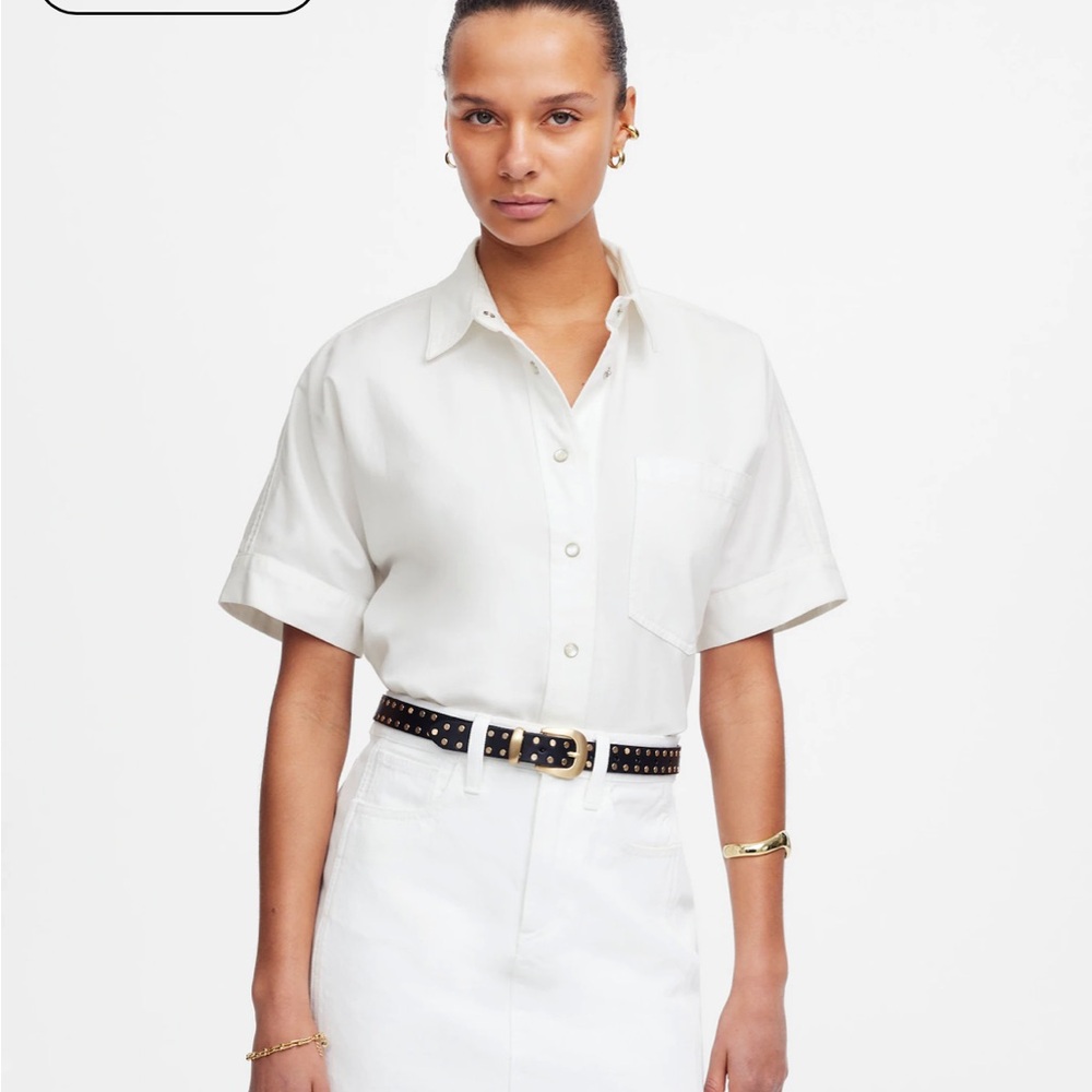 Madewell Classic White Women's Tee Shirt
